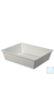 Schalen aus Weiß ABS, Abmessung L x T x H : 250 x 250 x 80 mm Schalen aus Weiß ABS, Abmessung L x...